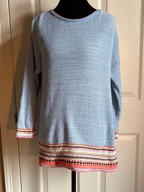 NORTHSTYLE Multicolor Hem Sweater